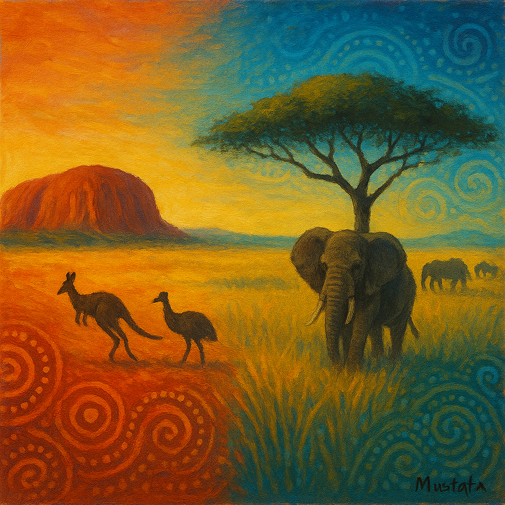 Comparing Australia’s Red Centre with Tanzania’s Great Plains