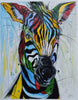 African painting of zebras for sale