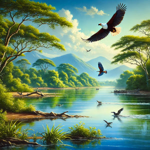 Mbezi River: A Tranquil Reflection of Nature’s Beauty