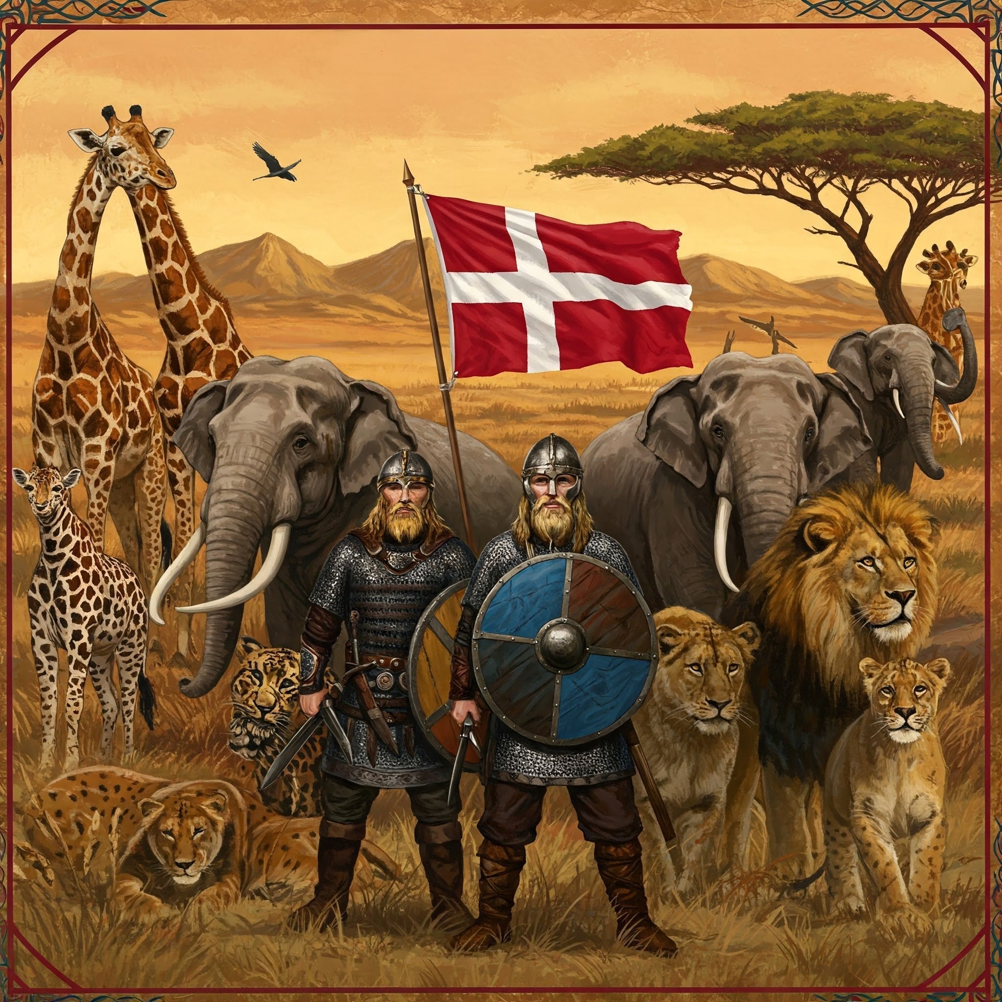 Danmark og Afrika: En Rig Kulturforbindelse Gennem Kunst