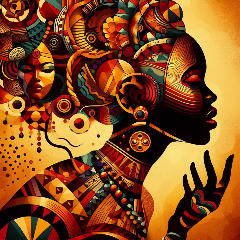 Women In African Art - TingaTinga African Art