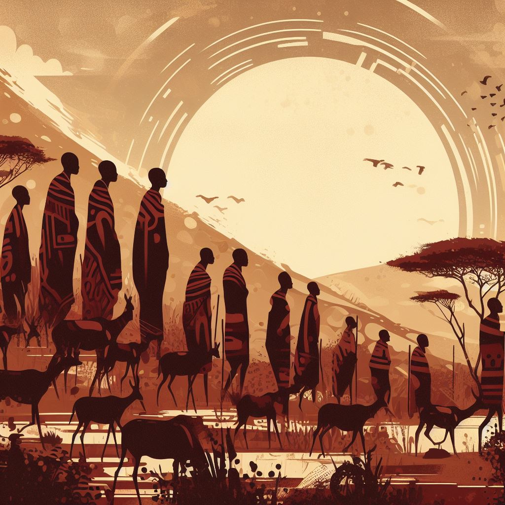 Acacia Trees in African Paintings