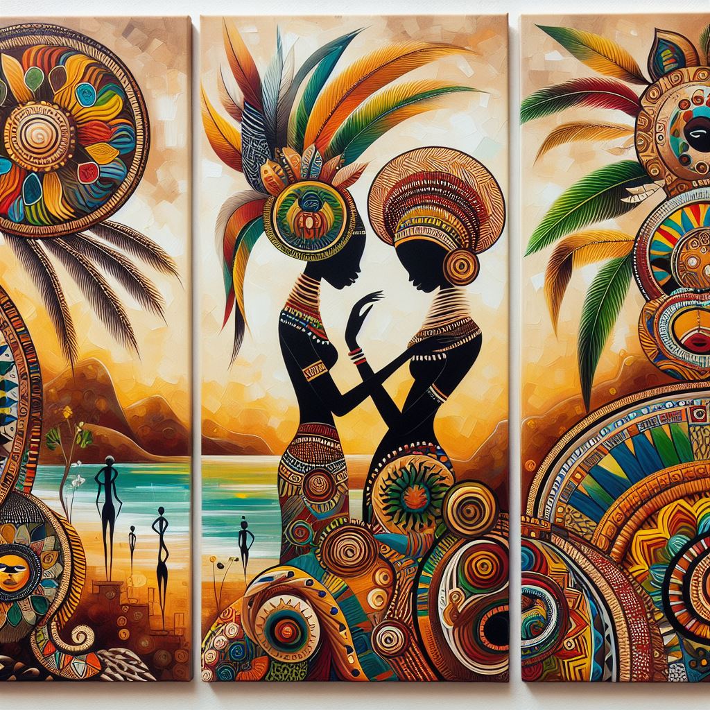 The Marketplaces of African Paintings