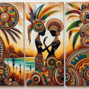The Marketplaces of African Paintings