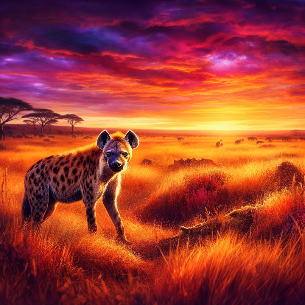 Exploring Hyenas in African Paintings