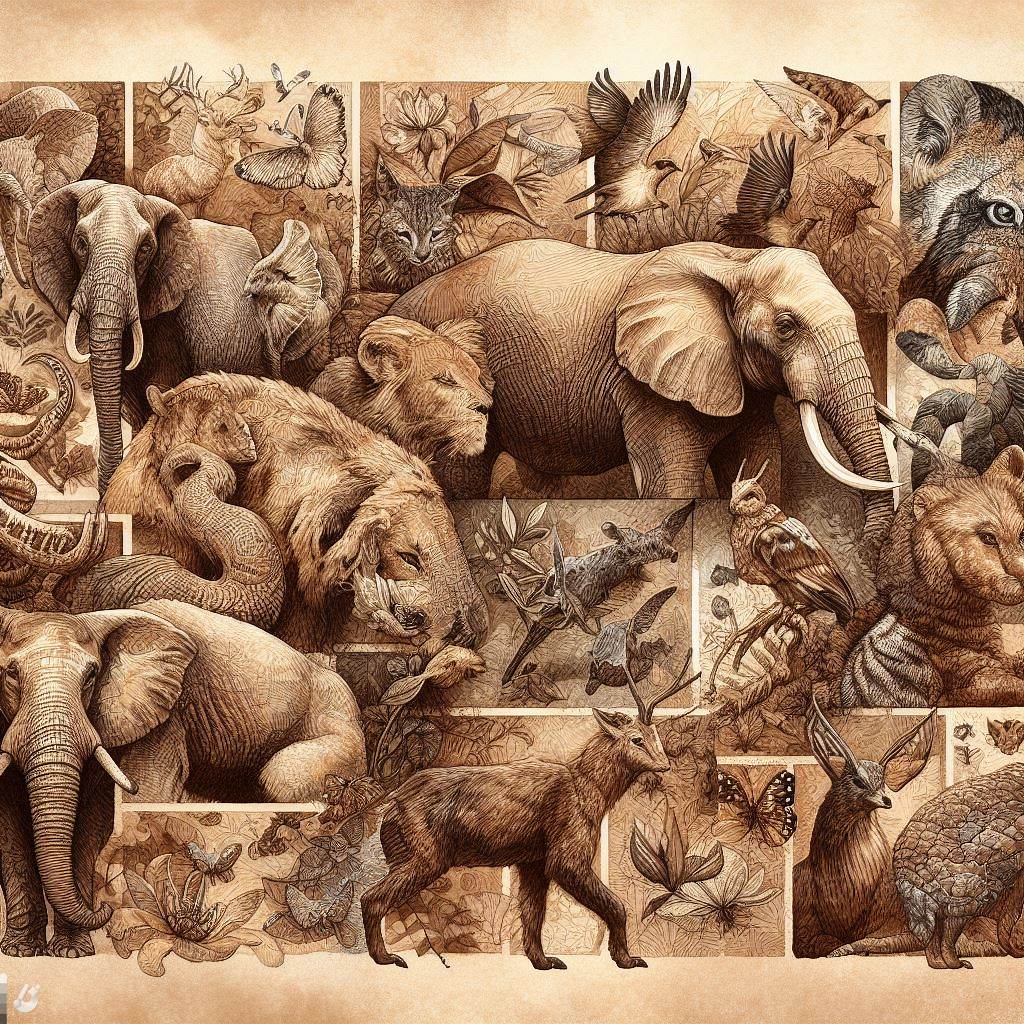 Exploring the Beauty of Animal Paintings - Tinga Tinga African Art
