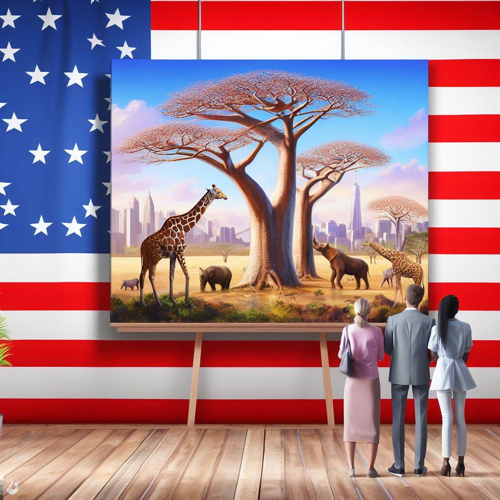 Buy African Paintings in the USA