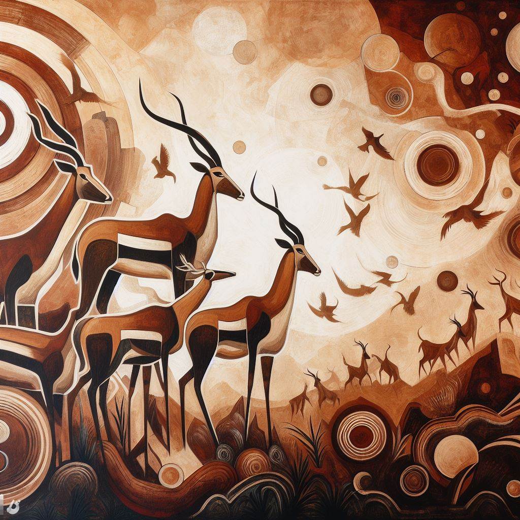 Significance of Antelopes in African Paintings