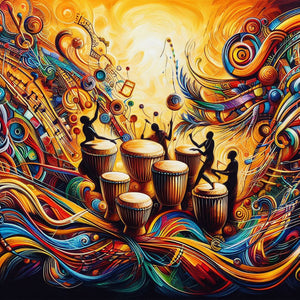Why African Paintings Depict Musical Instruments