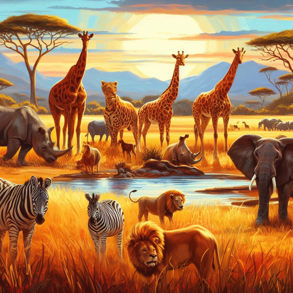 Why African Paintings Depict Animals