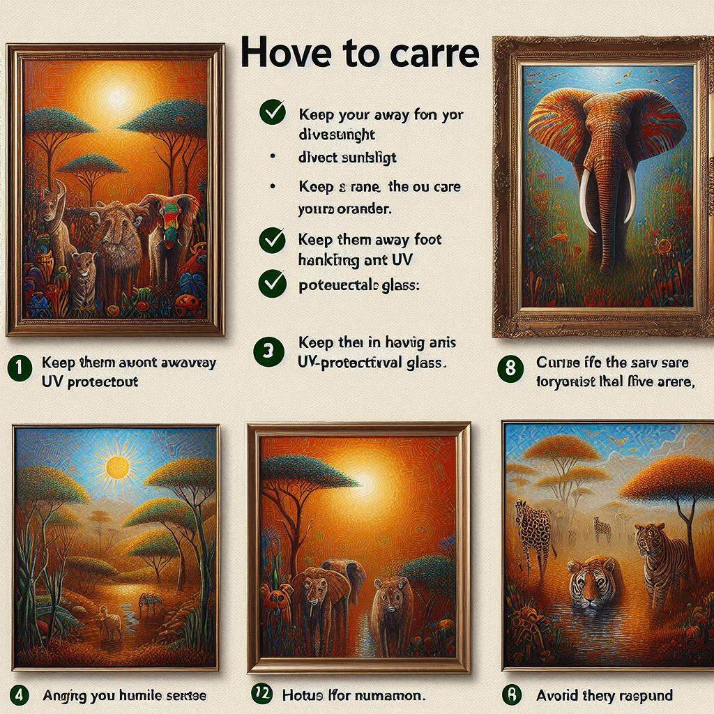 Preserving and Caring for Your African Paintings