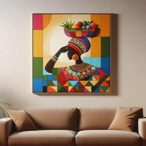 How to Display African Paintings in Your Home