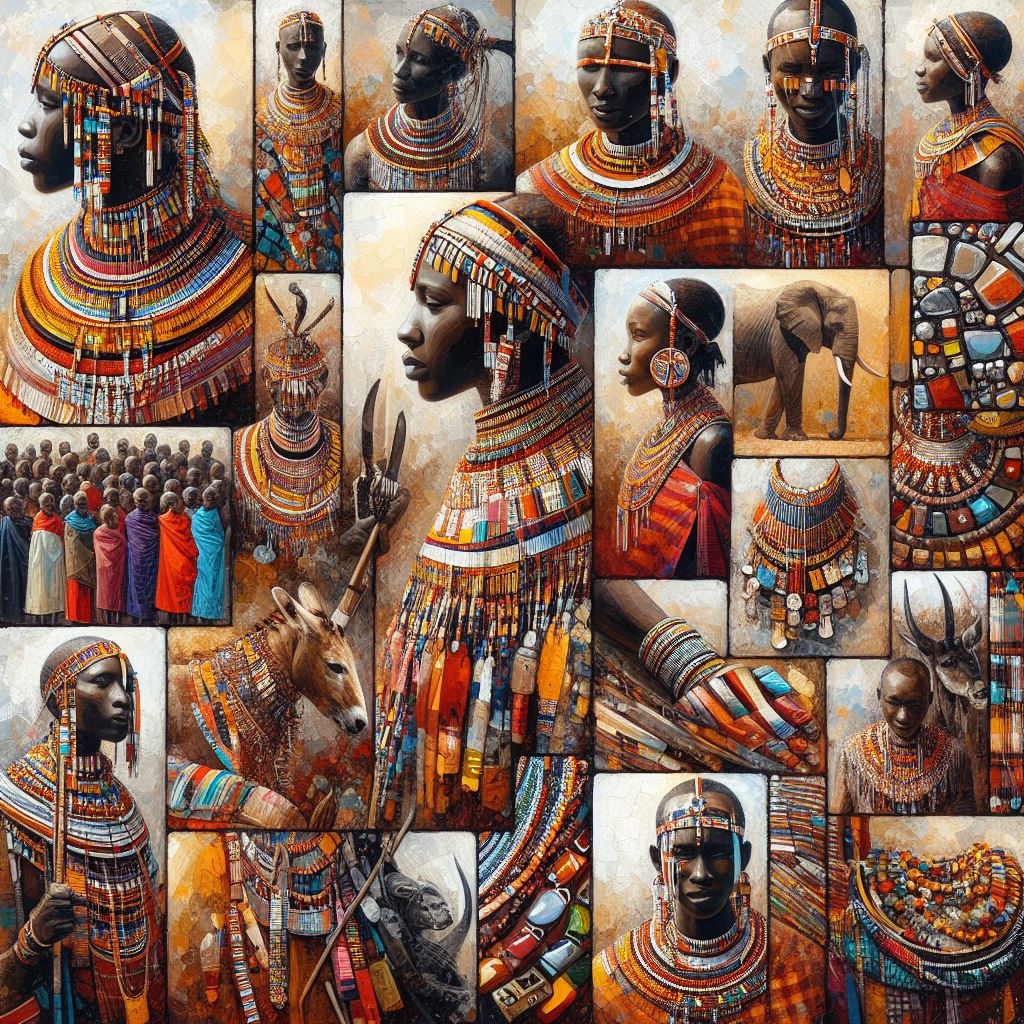 The Many Faces of Maasai Culture in African Paintings