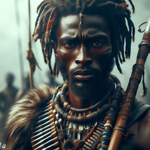 African Warrior Art