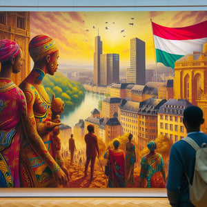 Exploring African Paintings in Luxembourg's Art Scene