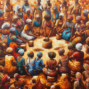 The portrayal of women in African paintings