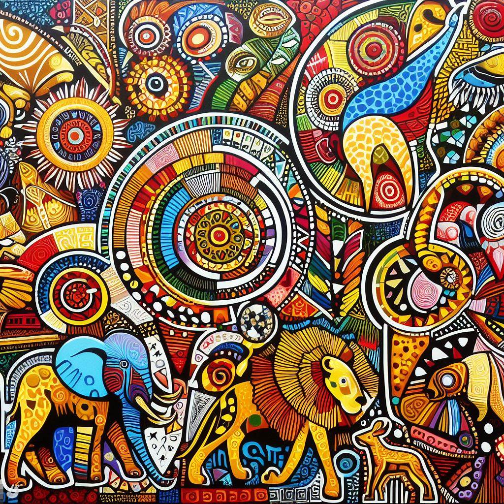 The Significance of Animals in Tingatinga African Paintings