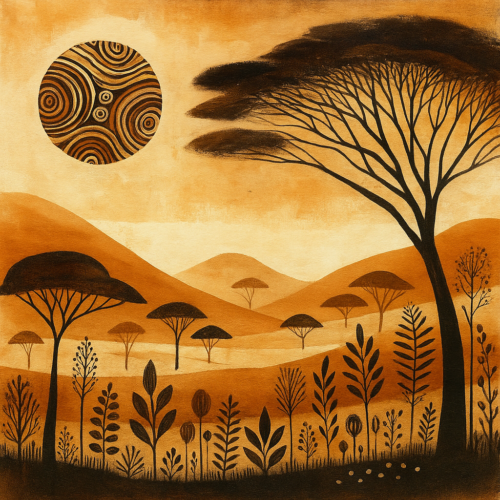 How African Landscape Paintings Portray the Beauty of Africa