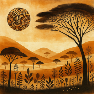 How African Landscape Paintings Portray the Beauty of Africa