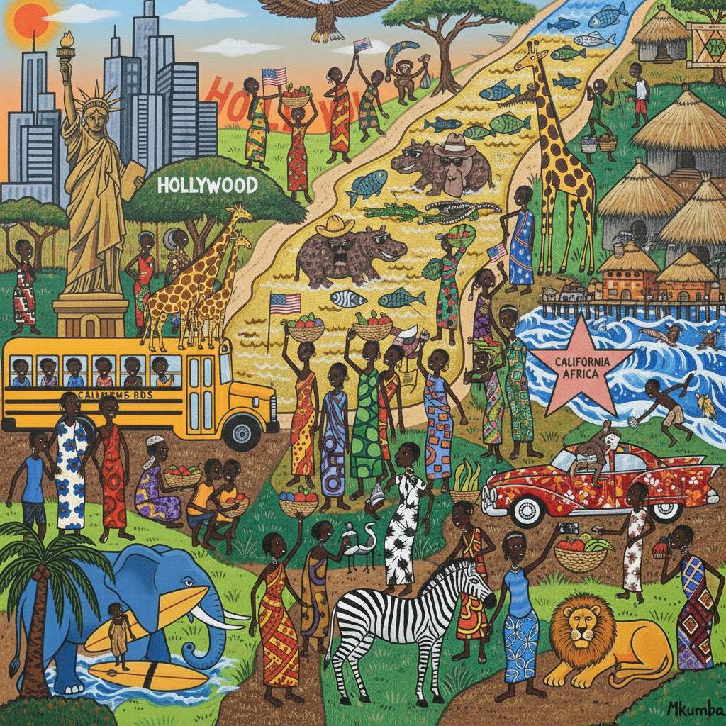 Handmade African Wildlife Art for California Homes: Authentic African Paintings That Transform Your Space