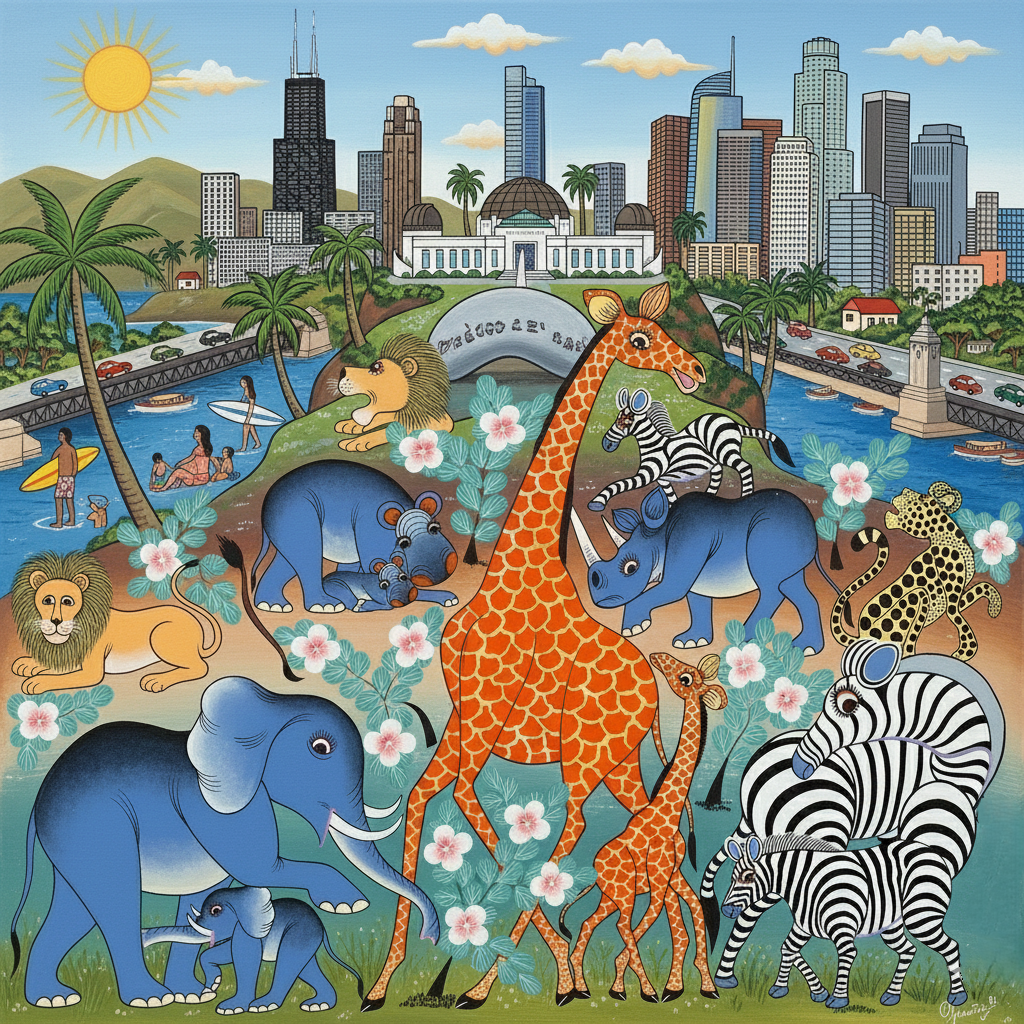 African Art for Chicago Homes: Authentic Tingatinga Paintings for North Shore, Gold Coast & Beyond