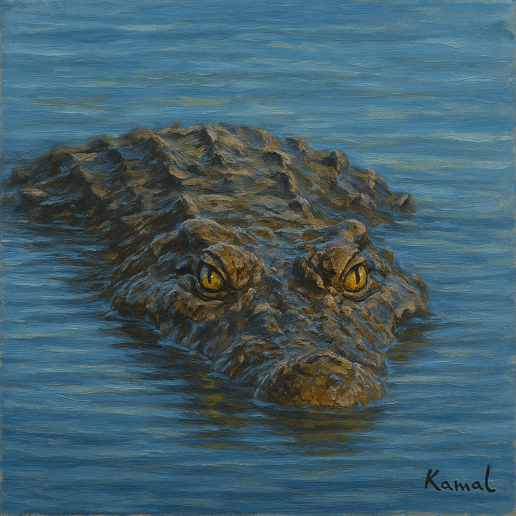 The Magnificent Crocodiles of Grumeti River: Ancient Predators Inspiring African Art
