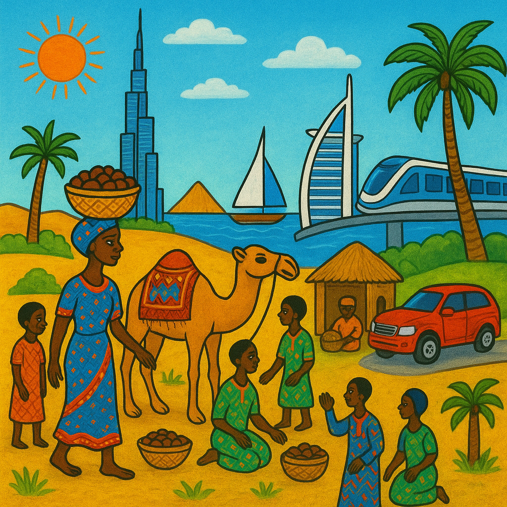 الفن الأفريقي في الإمارات: لوحات تينجا تينجا الأصلية لدبي وأبوظبي والإمارات