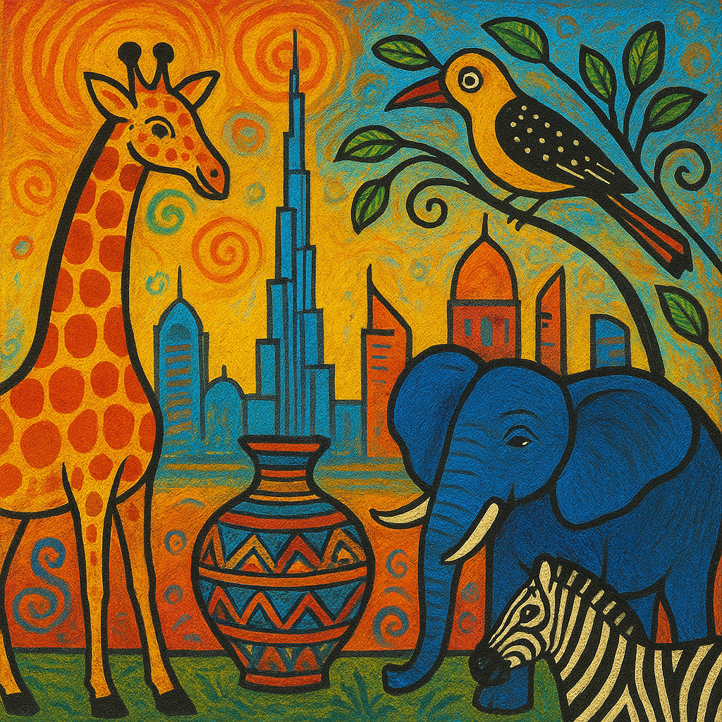 Transforming Your Dubai Home with African Paintings