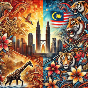 The Growing Connection Between Malaysia and African Paintings for Home Décor