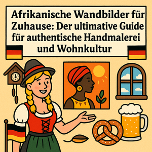 Afrikanische Wandbilder für Zuhause: Der ultimative Guide für authentische Handmalerei und Wohnkultur