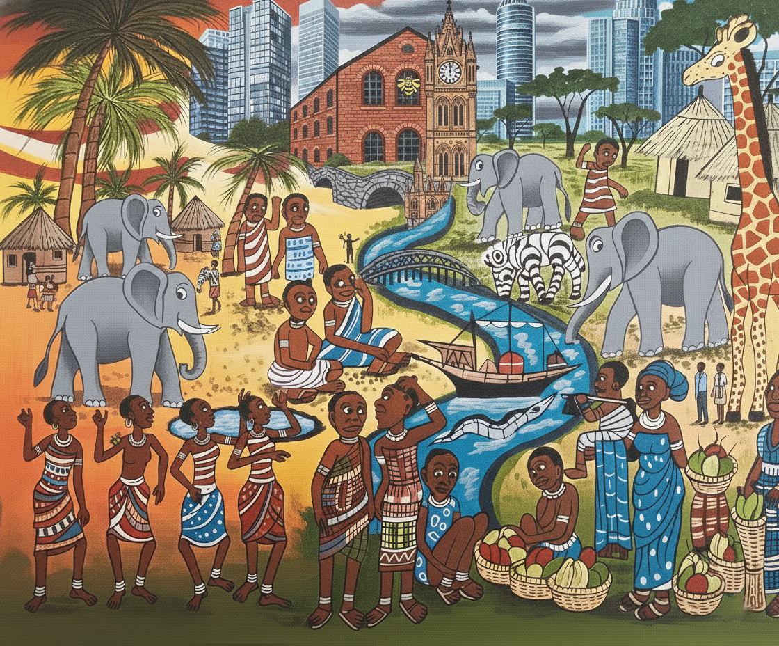 African Wildlife Art for Manchester Homes: How Tingatinga Paintings Work in Northern England Interiors