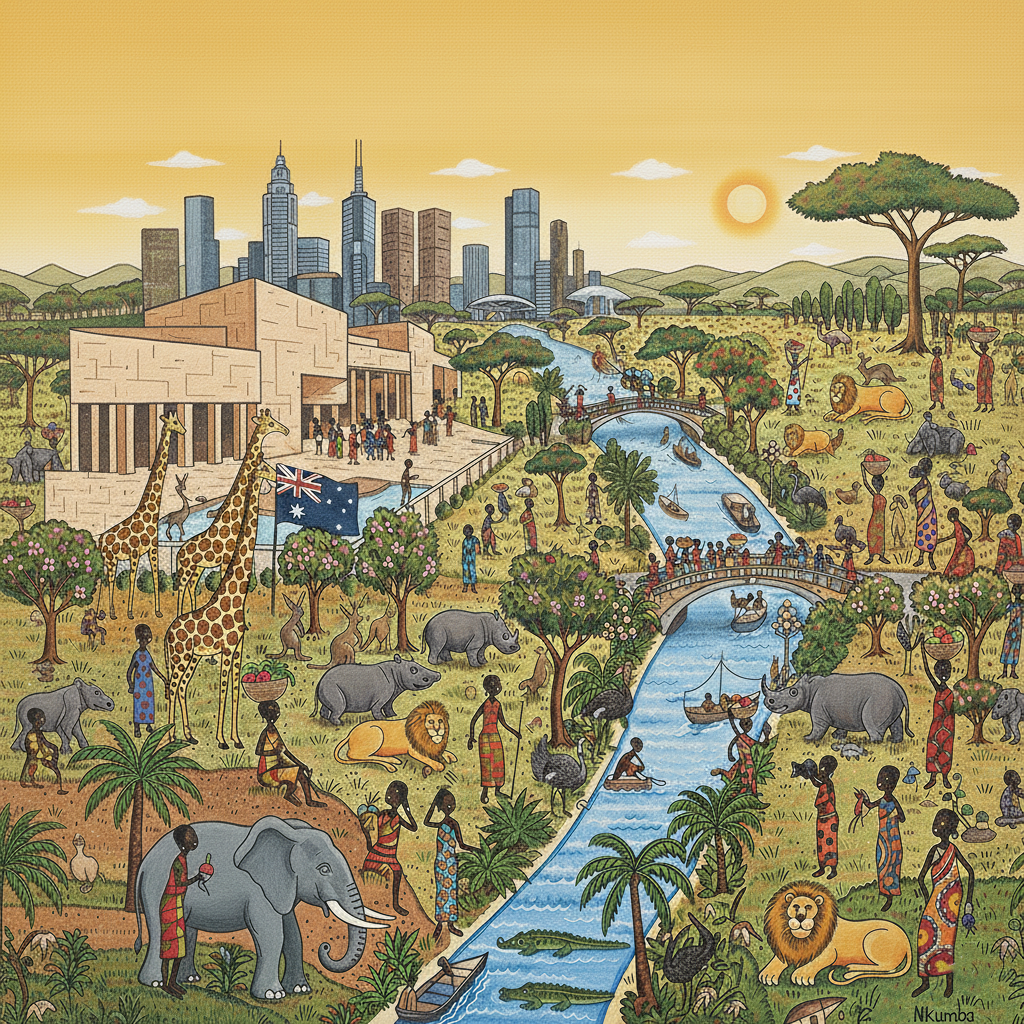 Tingatinga Art for Florida Luxury Homes: Miami to Naples Interior Design Guide