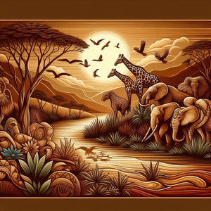 Exploring the Splendor of TingaTinga African Paintings