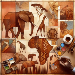 Creating Your Own Tingatinga African Art Collection