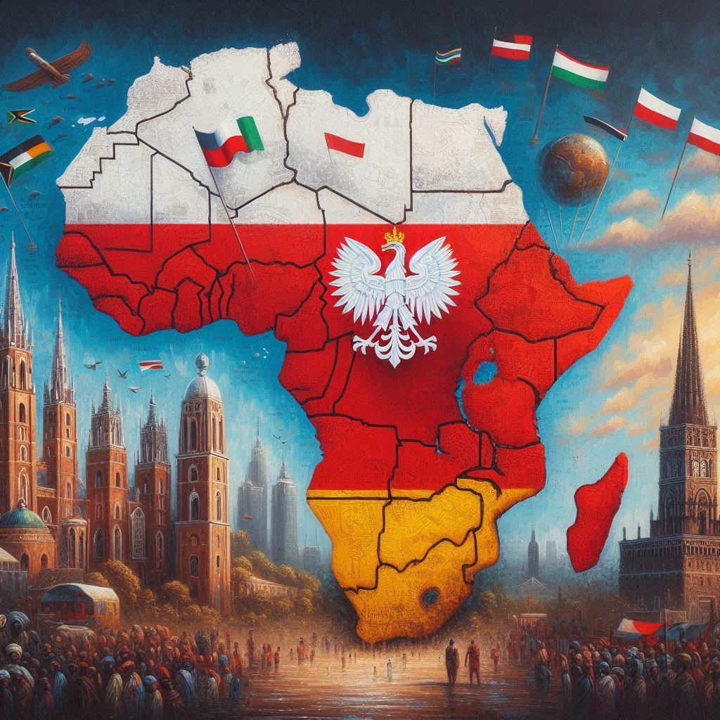 African Paintings in Polish Home Décor
