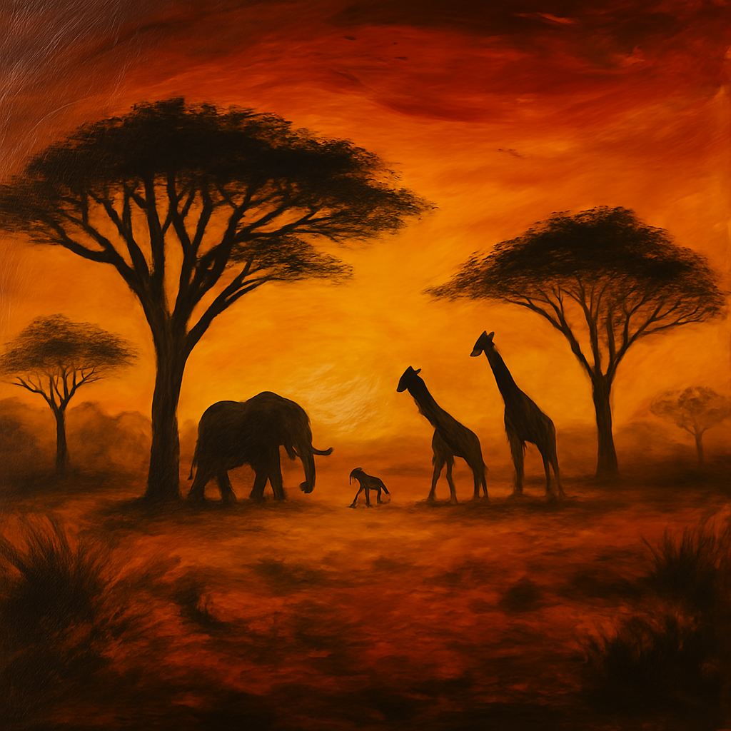 The Authentic Beauty of Handmade Paintings: Tanzania's Hidden Artistic Treasures