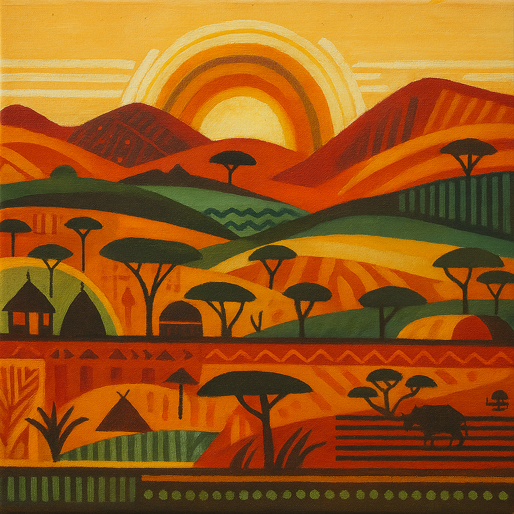 Bold African Art for LA Homes: How Tingatinga Paintings Bring Soul to Modern Spaces