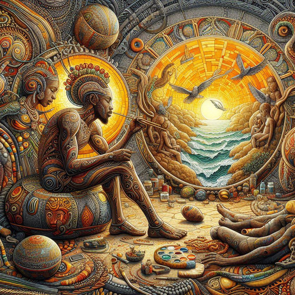 african paintings creativity