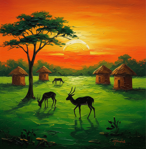 Why America Loves African Paintings: A Journey into Color, Story, and Soul