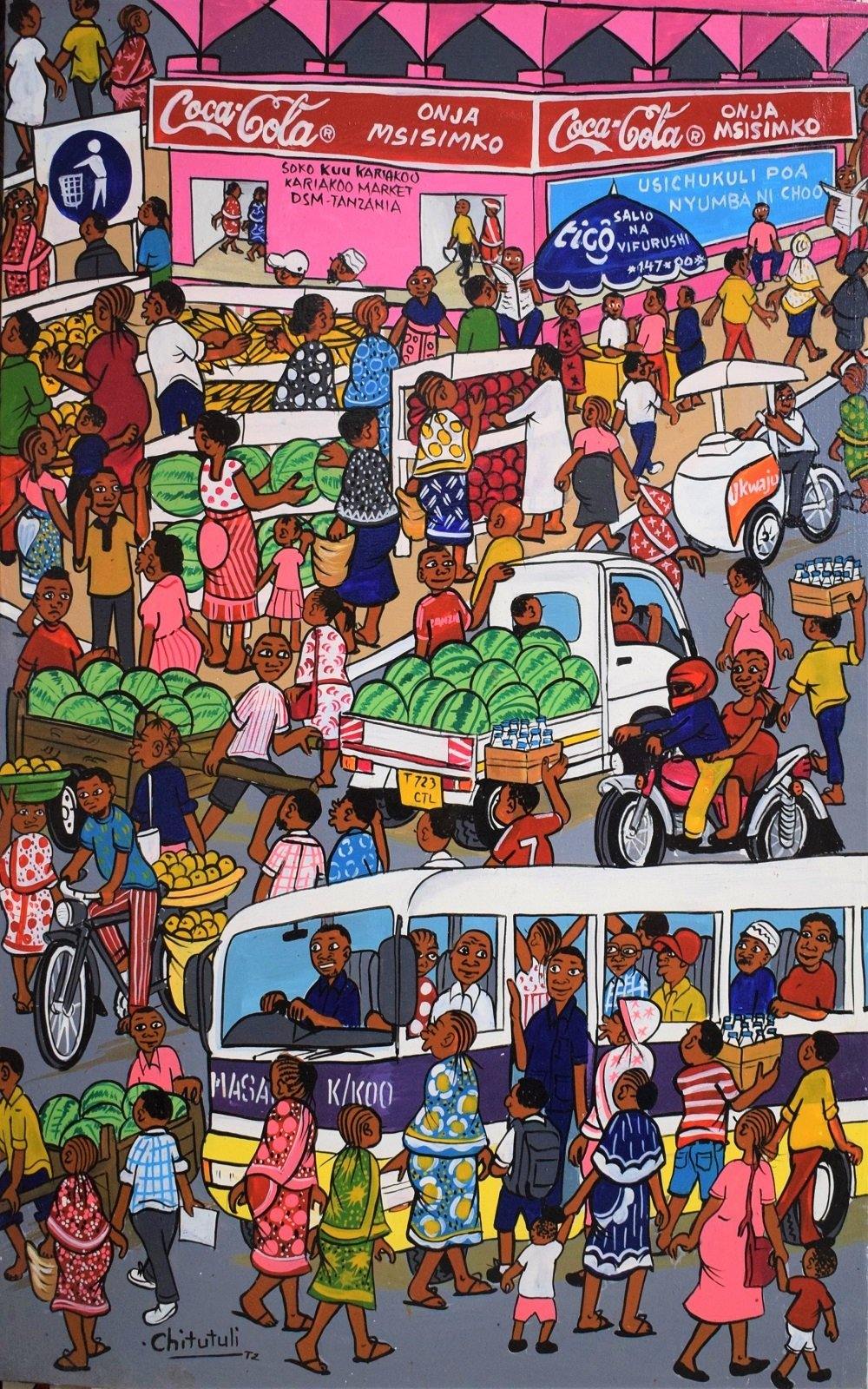 Cultural African Art - TingaTinga African Art