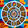 african painting of symbols