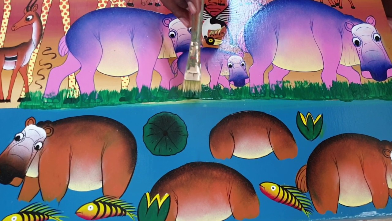 african art in progress