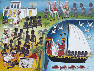 african art of animals for sale of slave trade