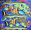 African painting of fishes for sale
