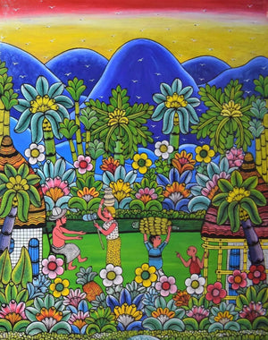 African  art of mountains