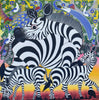 african art of a zebra for sale