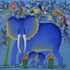 African  art of elephant