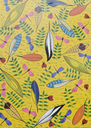 african art of for sale painting of flowers