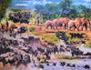 African painting of the migration