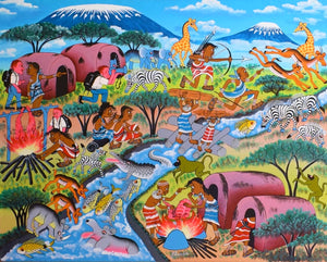 African art of national parks for sale